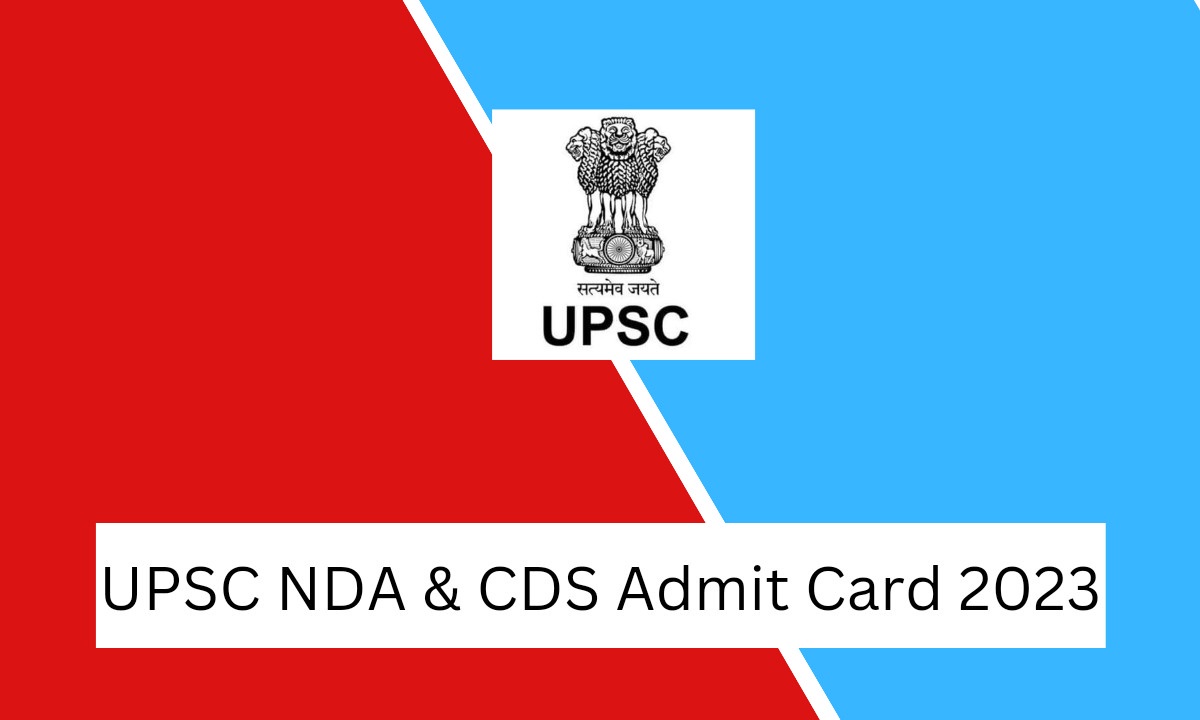 NDA & CDS Admit Card 