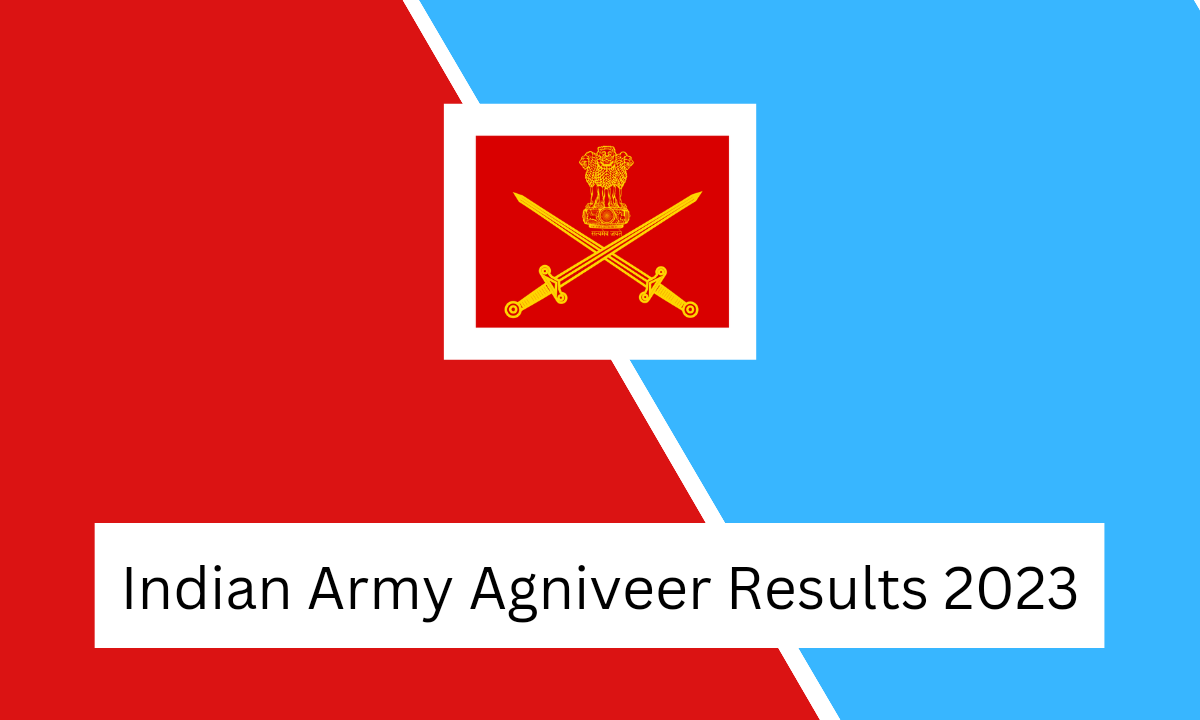 Indian Army Agniveer Results 2023