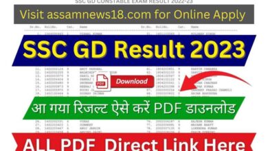 SSC GD Result 2023