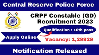 CRPF Constable Recruitment