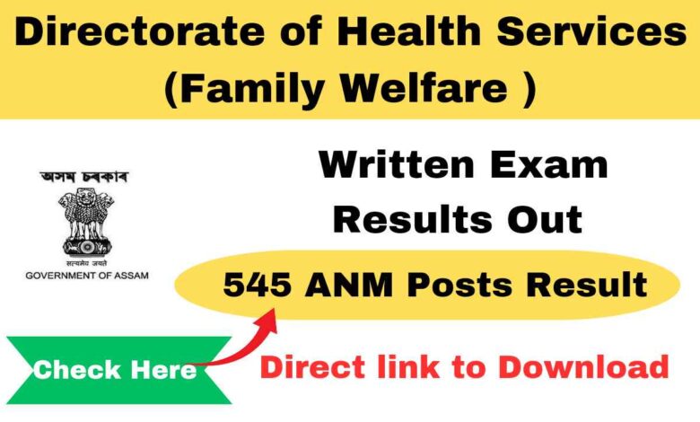 DHMFW ANM Results