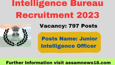 Intelligence Bureau Recruitment 2023